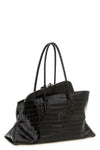 the the attico la passeggiata medium shoulder bag redefines classic proportion