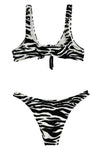 estate meravigliosa all-over animalier print lycra bikini