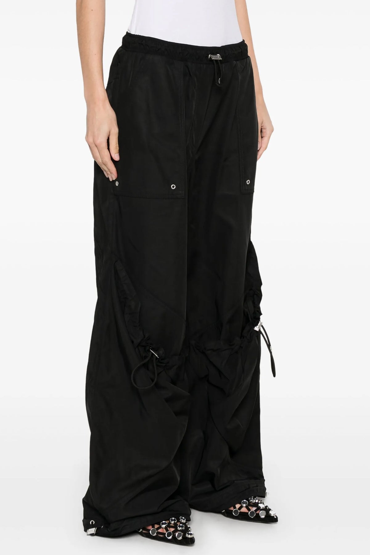 THE ATTICO 38 nylon pants