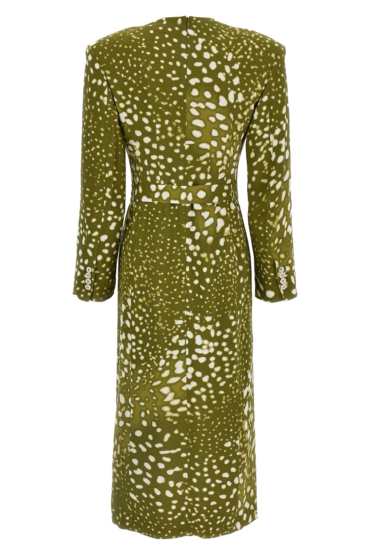 DRIES VAN NOTEN 34 dohana dress in printed viscose