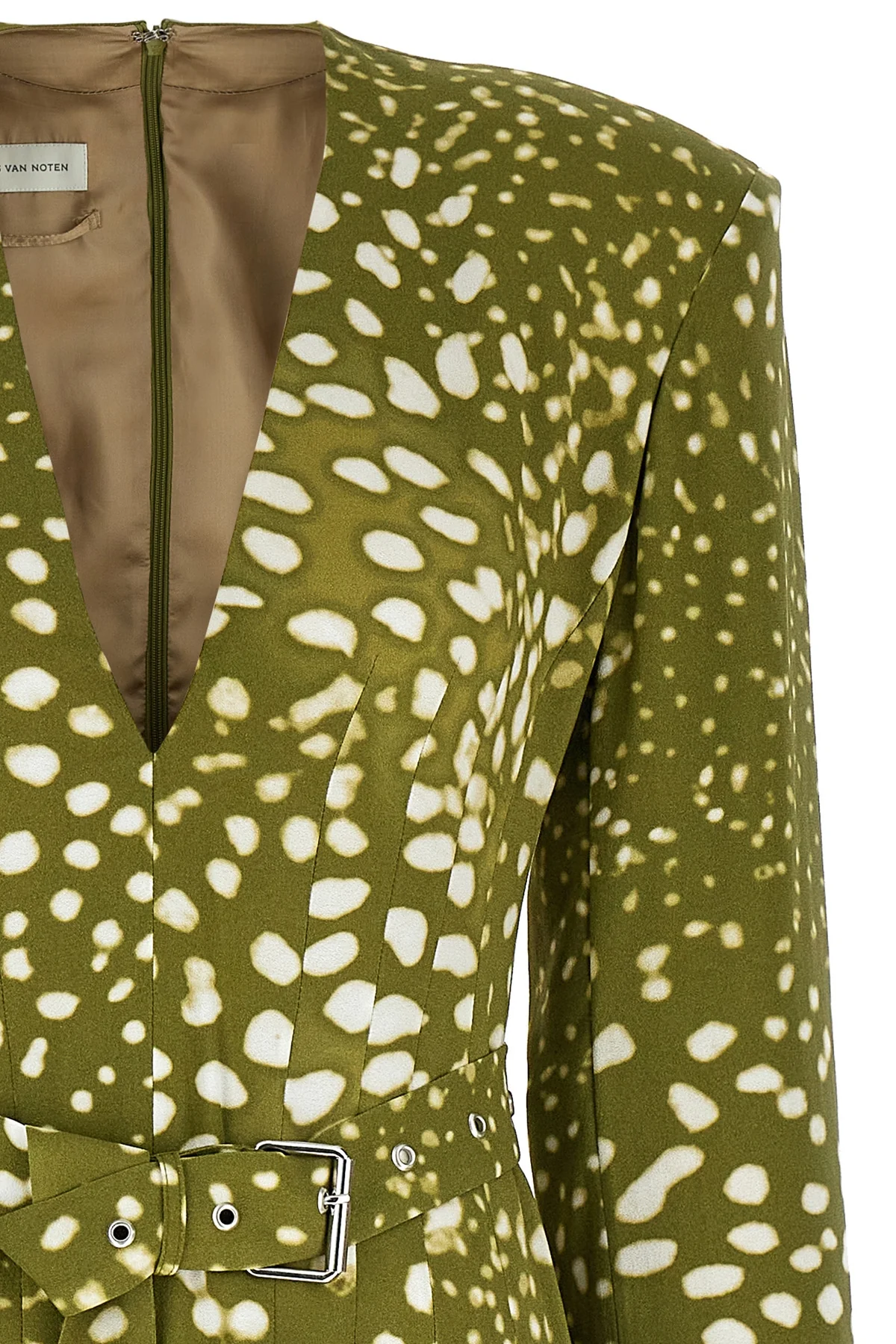 dohana dress in printed viscose