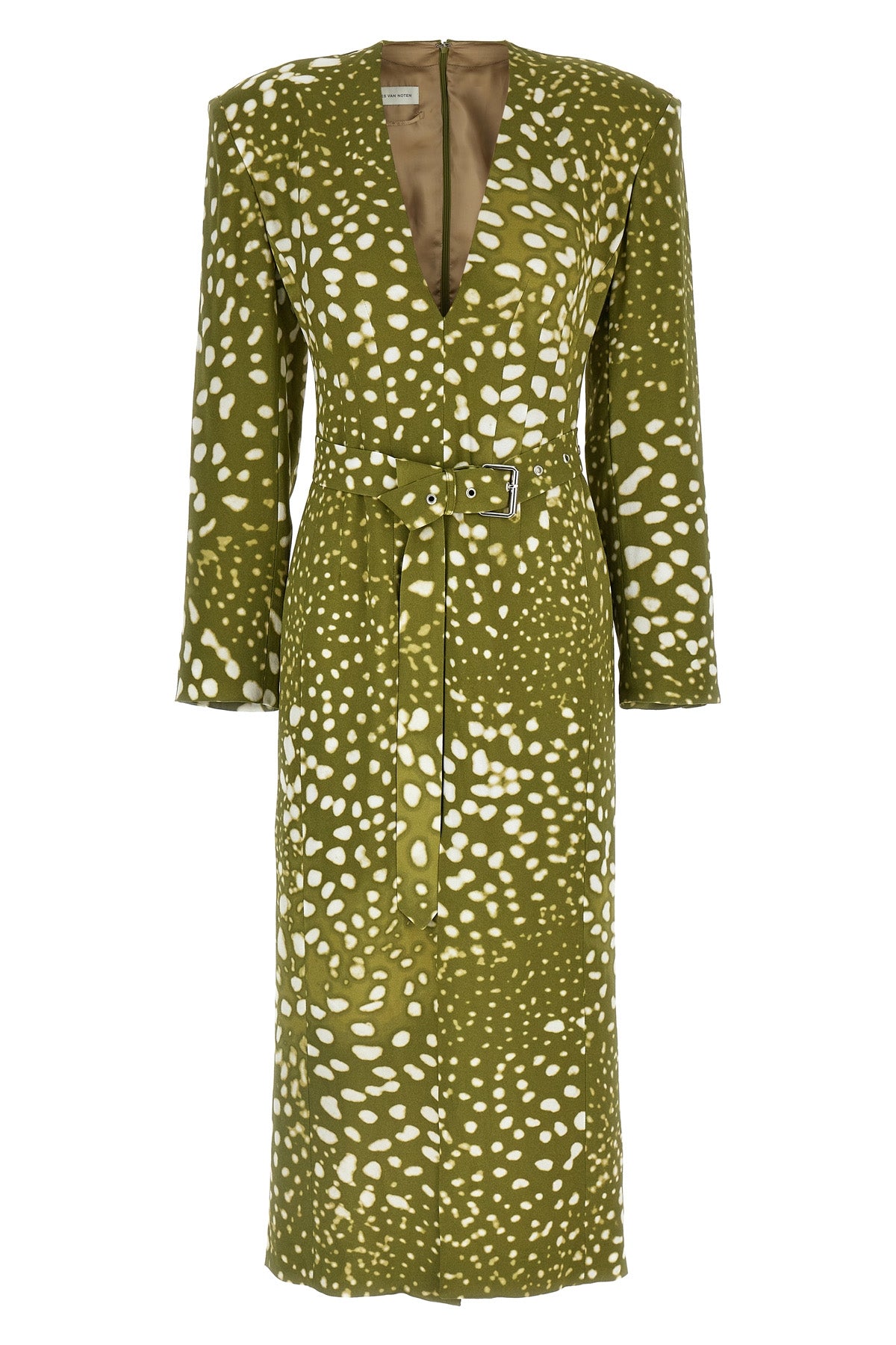 DRIES VAN NOTEN 34 dohana dress in printed viscose