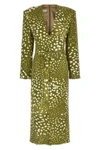 dohana dress in printed viscose