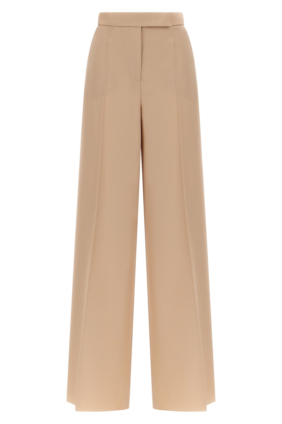 MAX MARA 40 high-waisted ninfa wool gabardine pants