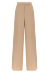 high-waisted ninfa wool gabardine pants