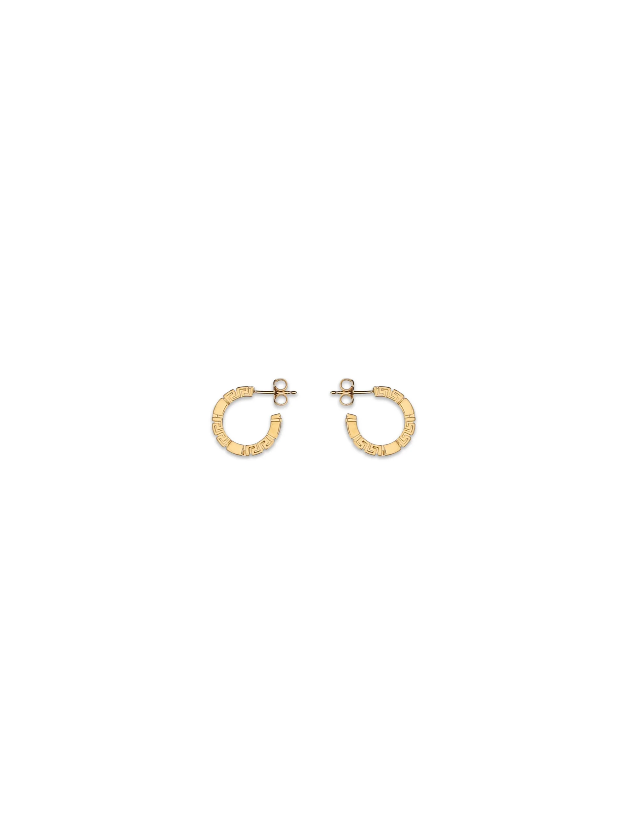 VERSACE OS greca motif earrings