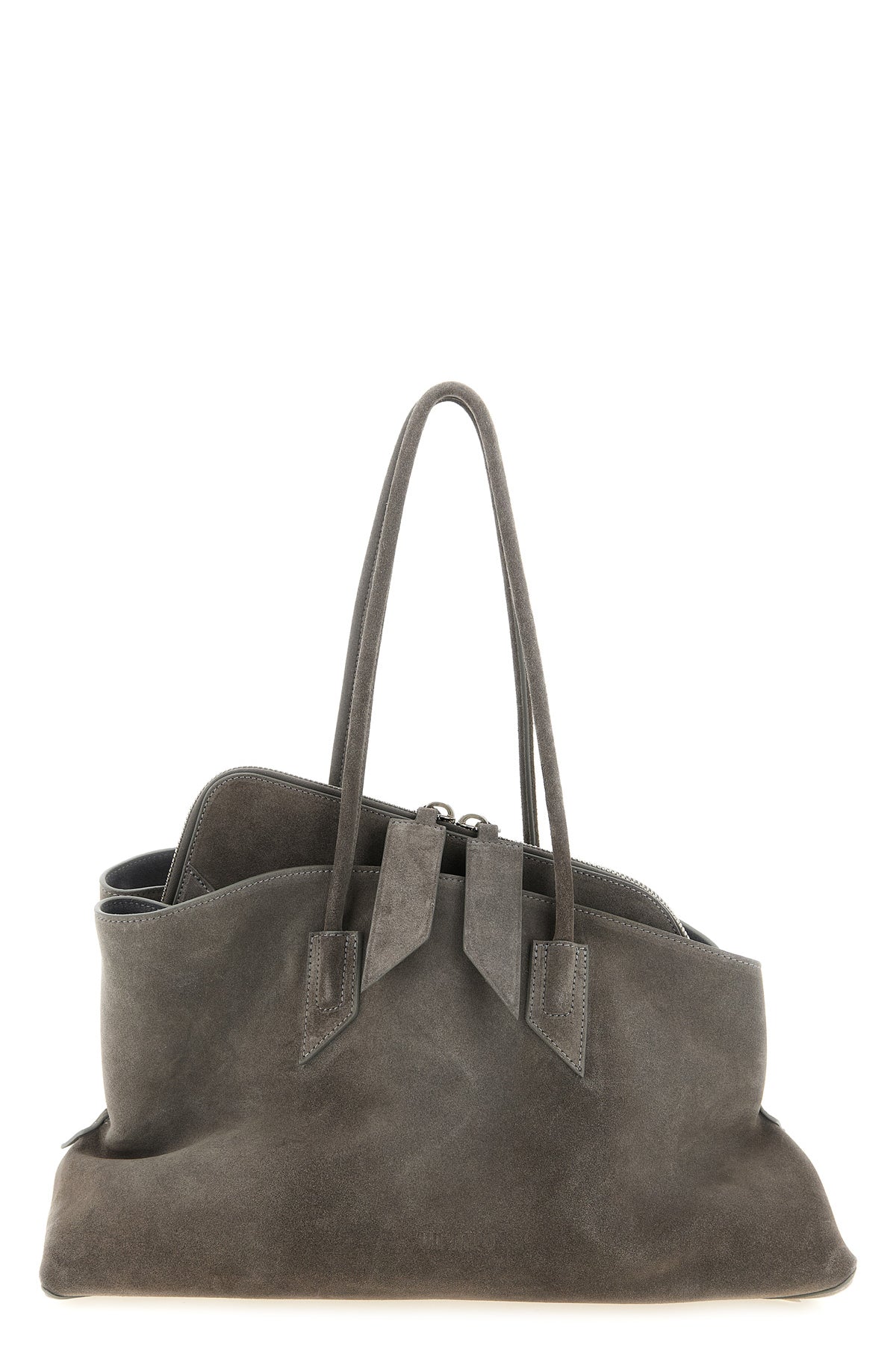 the the attico la passeggiata medium shoulder bag defines a new structural nar