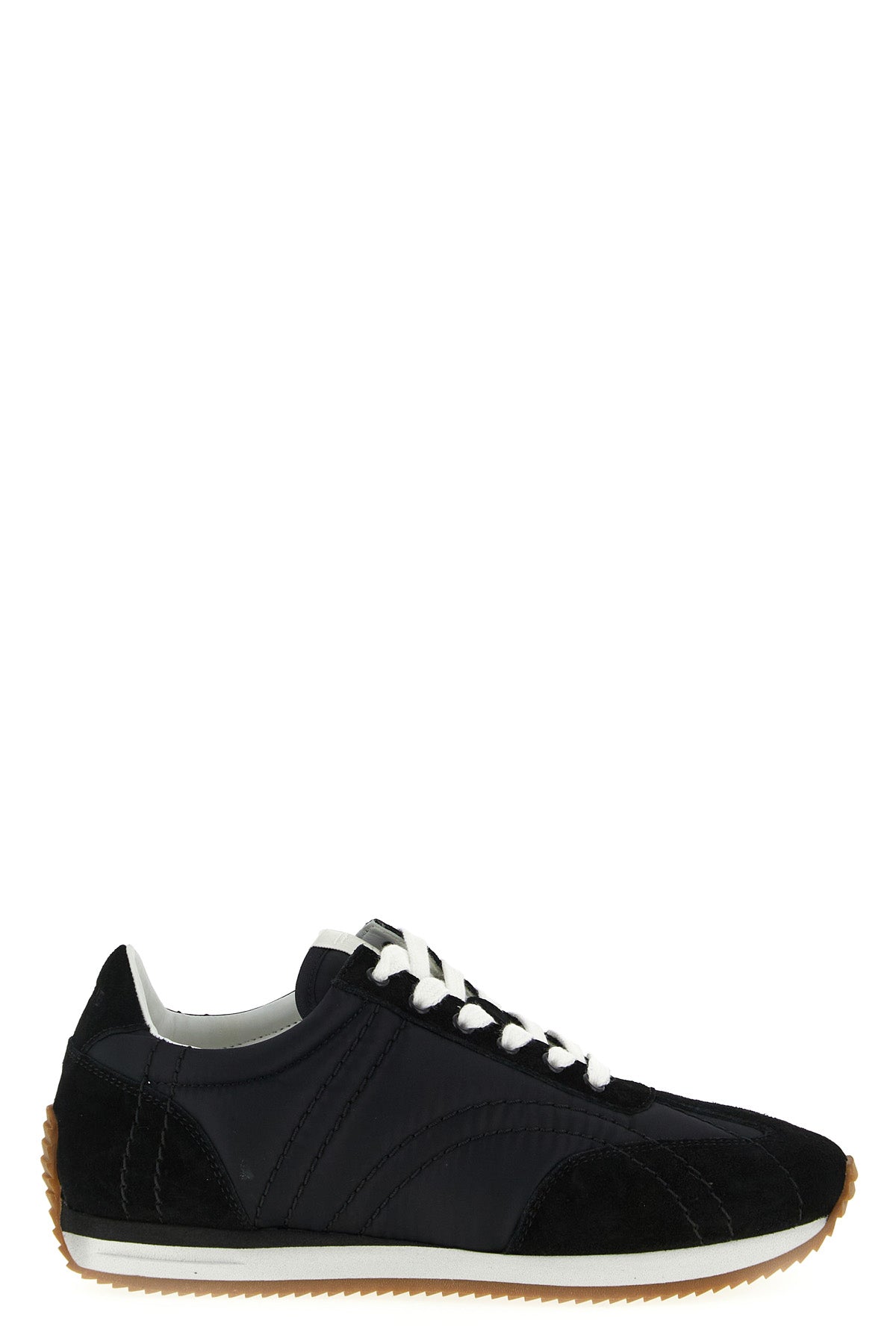 TOTEME 37 sport suede and nylon sneakers