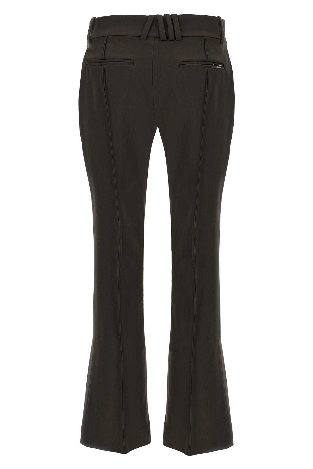 THE ATTICO 38 stretch wool gabardine trousers