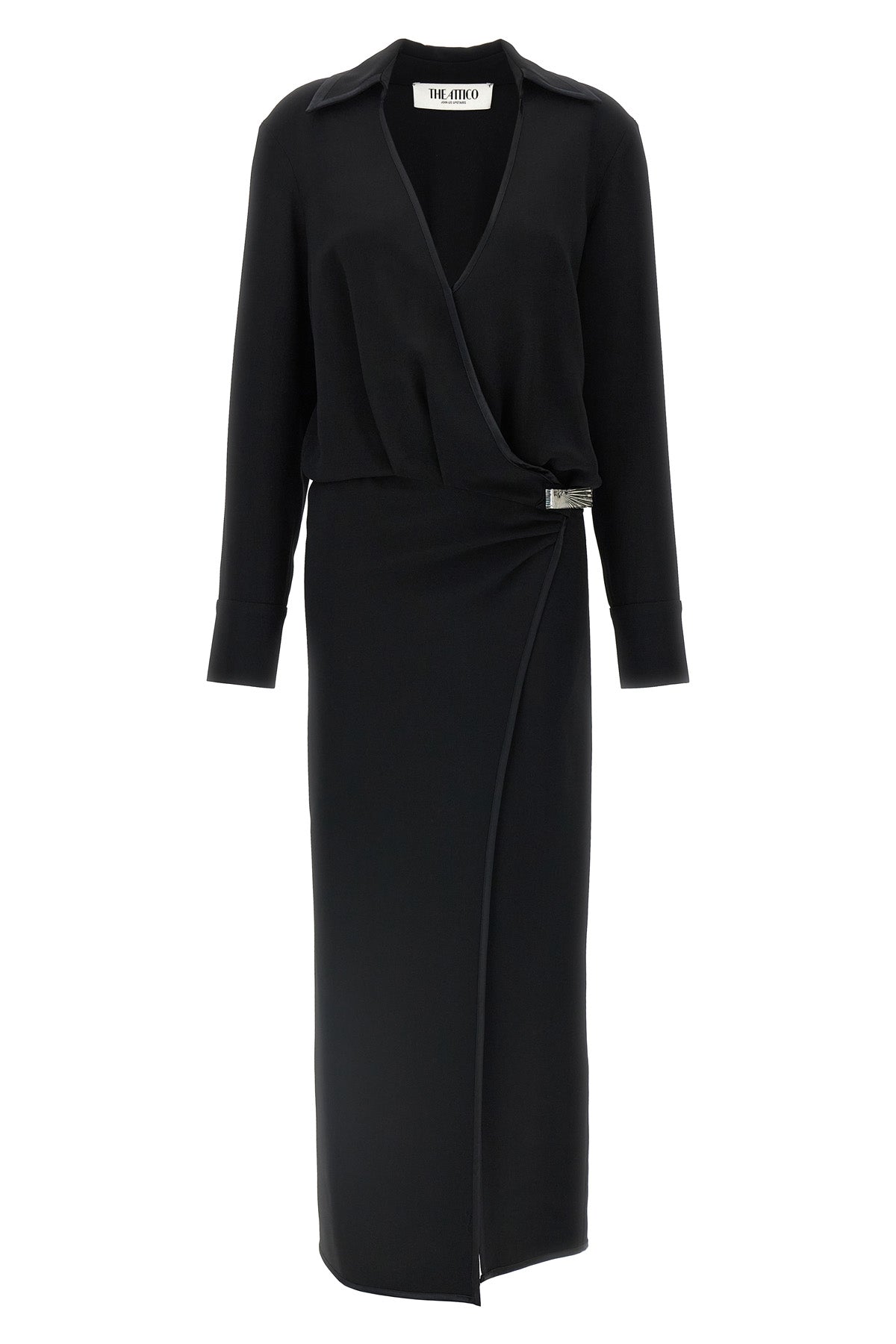 THE ATTICO 38 cady midi dress