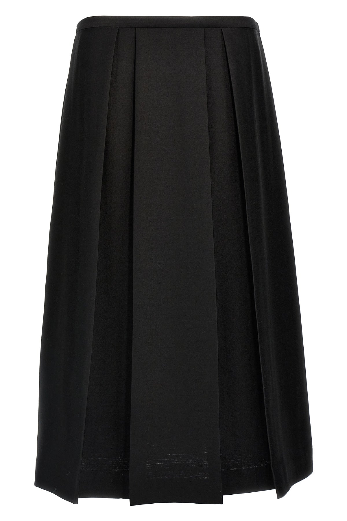 TOTEME 38 midi twinflower pleated skirt