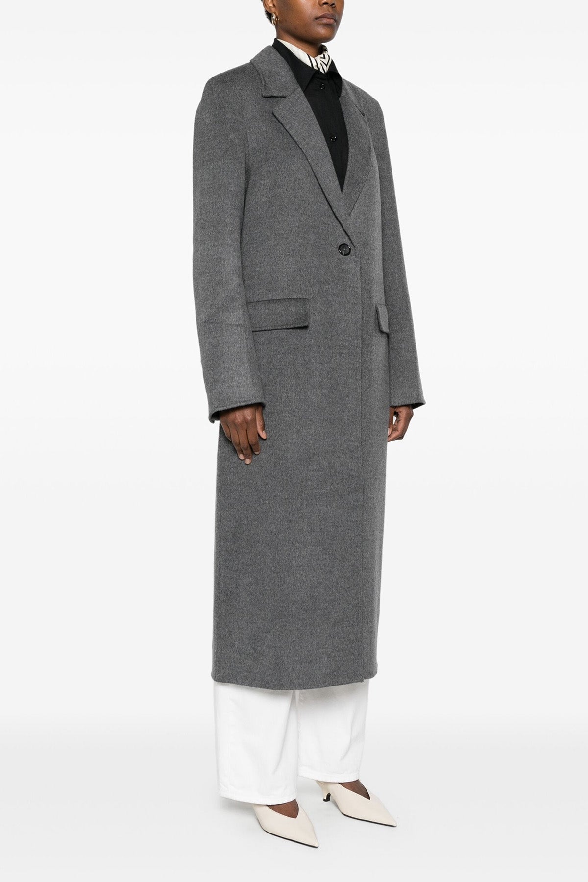 TOTEME 38 classic doublé unlined wool coat