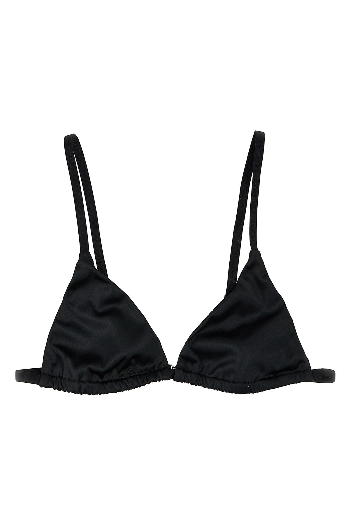 TOTEME L satin bralettes