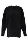 double-knit wool and cashmere blend sweater
