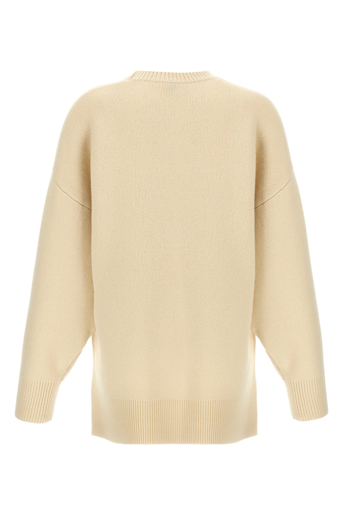 TOTEME L double-knit wool and cashmere blend sweater