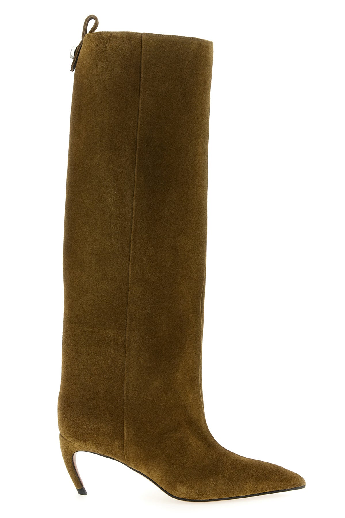 THE ATTICO 36 lea suede boots