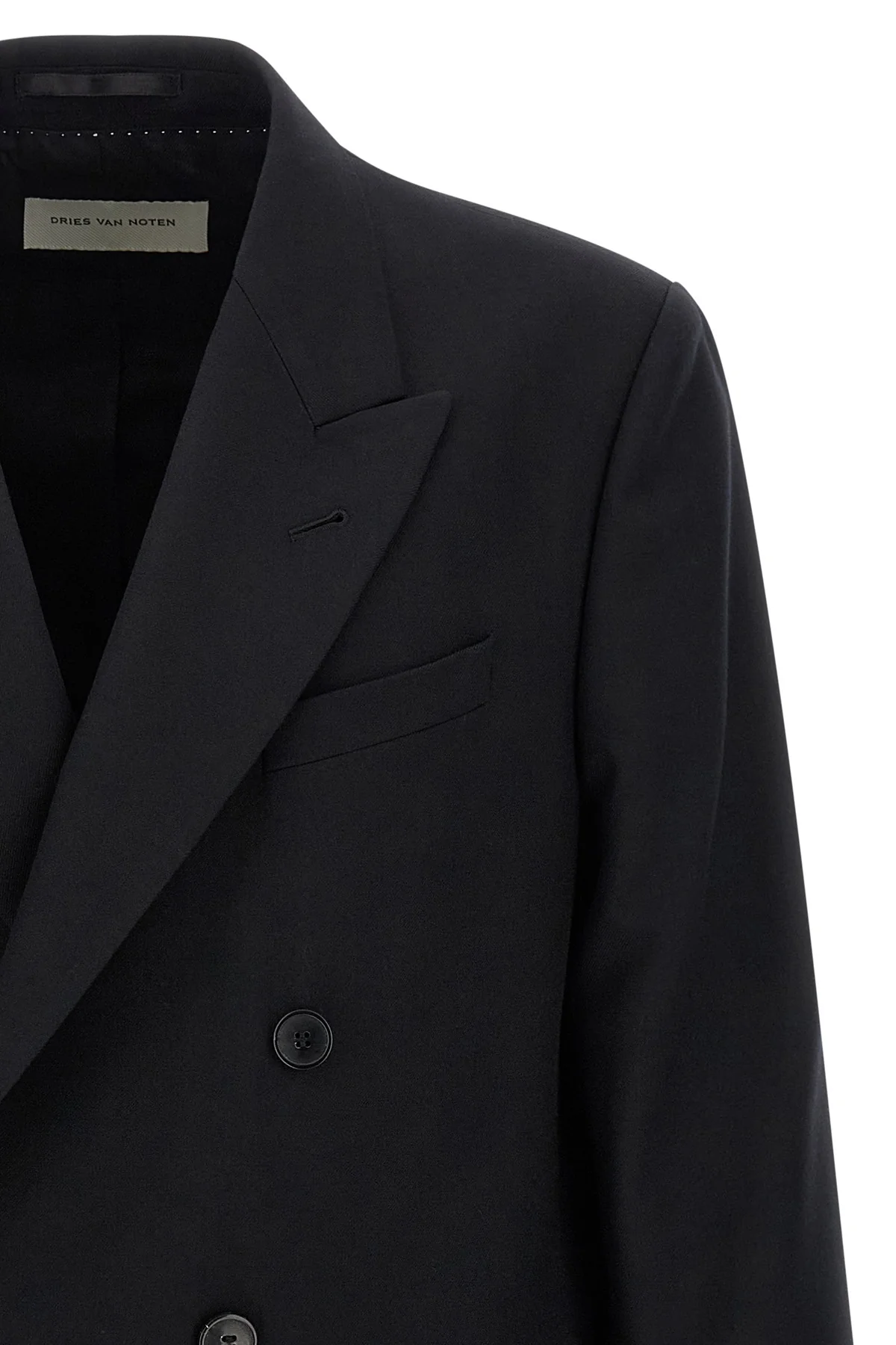 buforden double-breasted wool blazer