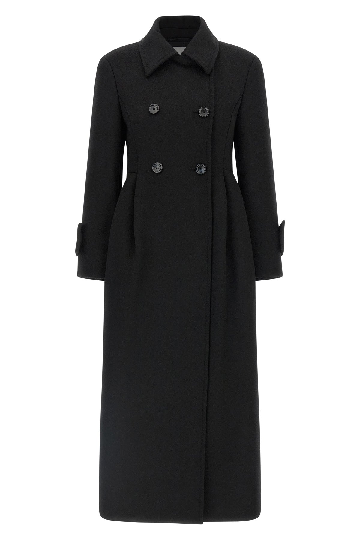 MAX MARA 42 beati1234 long coat in double drap of baby camel