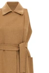 berlina1234 coat in double drap of hand-stitched baby camel