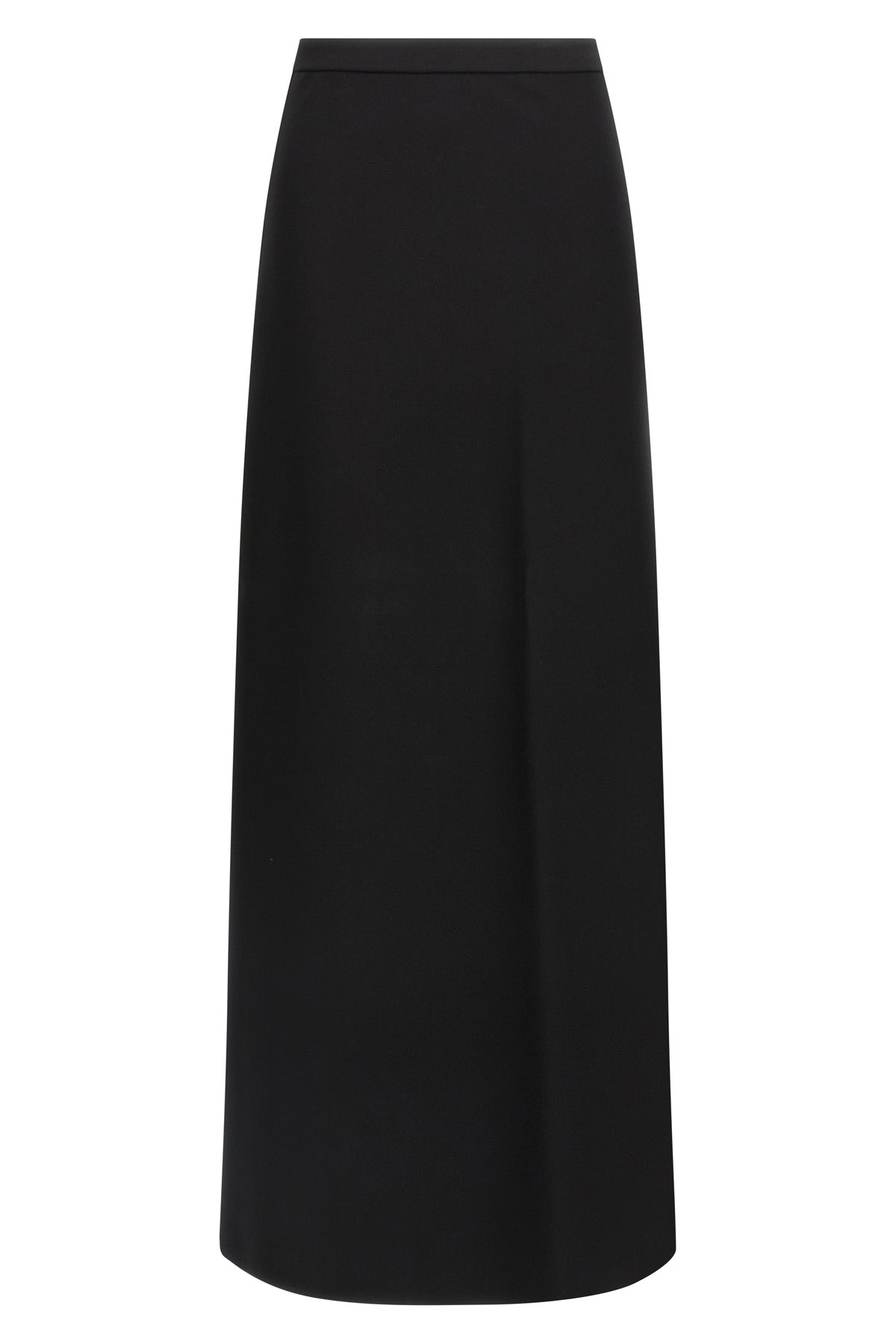 MAX MARA 38 vernice flared skirt in compact and slightly elasticized cotton jersey