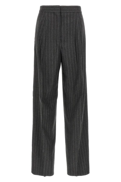 belgio1234 pants in wool blend and viscose stretch canvas
