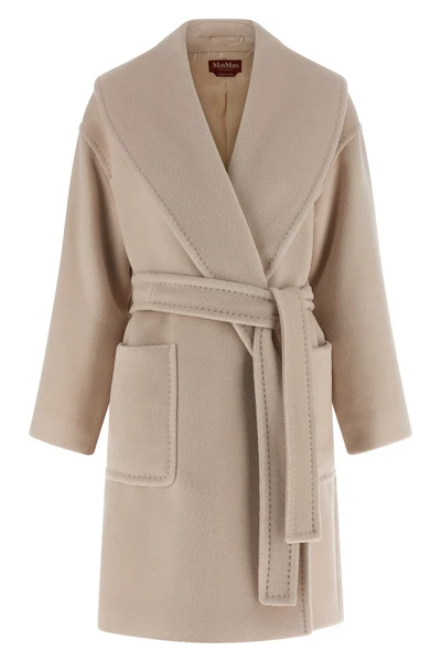 cloruro coat in alpaca and virgin wool beaver