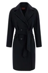 panteon midi coat in pure cashmere