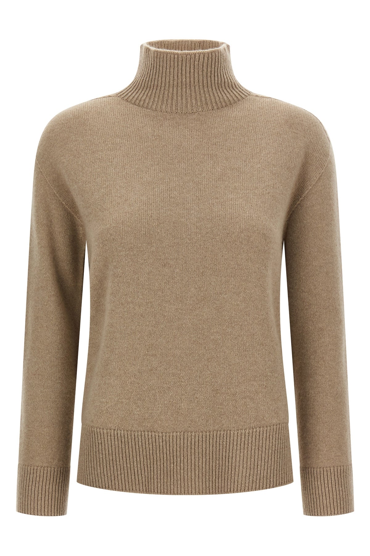 quercia turtleneck sweater in pure cashmere yarn