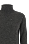 quercia turtleneck sweater in pure cashmere yarn