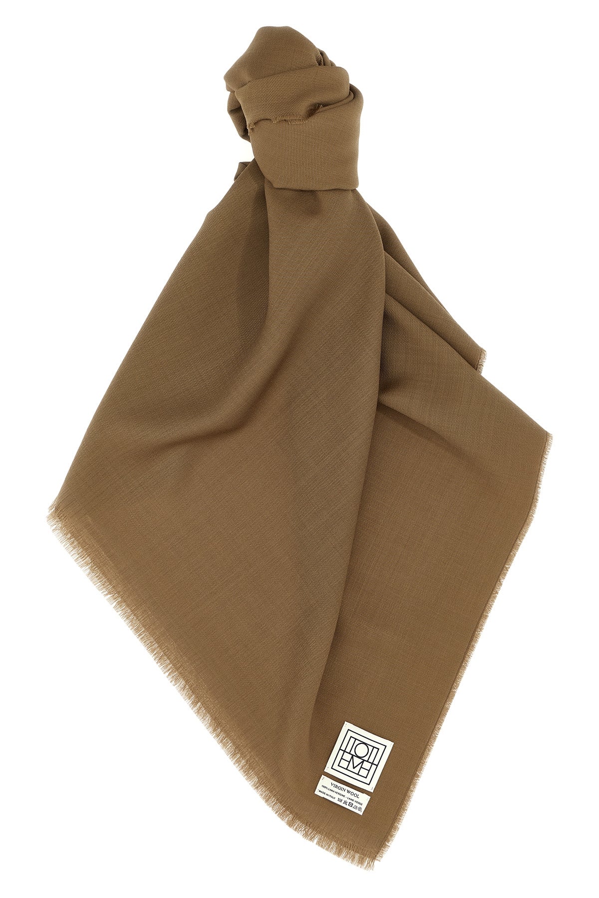 extra light mercerized wool scarf