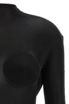 semi-transparent lightweight jersey sweater