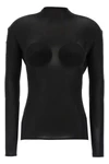 semi-transparent lightweight jersey sweater