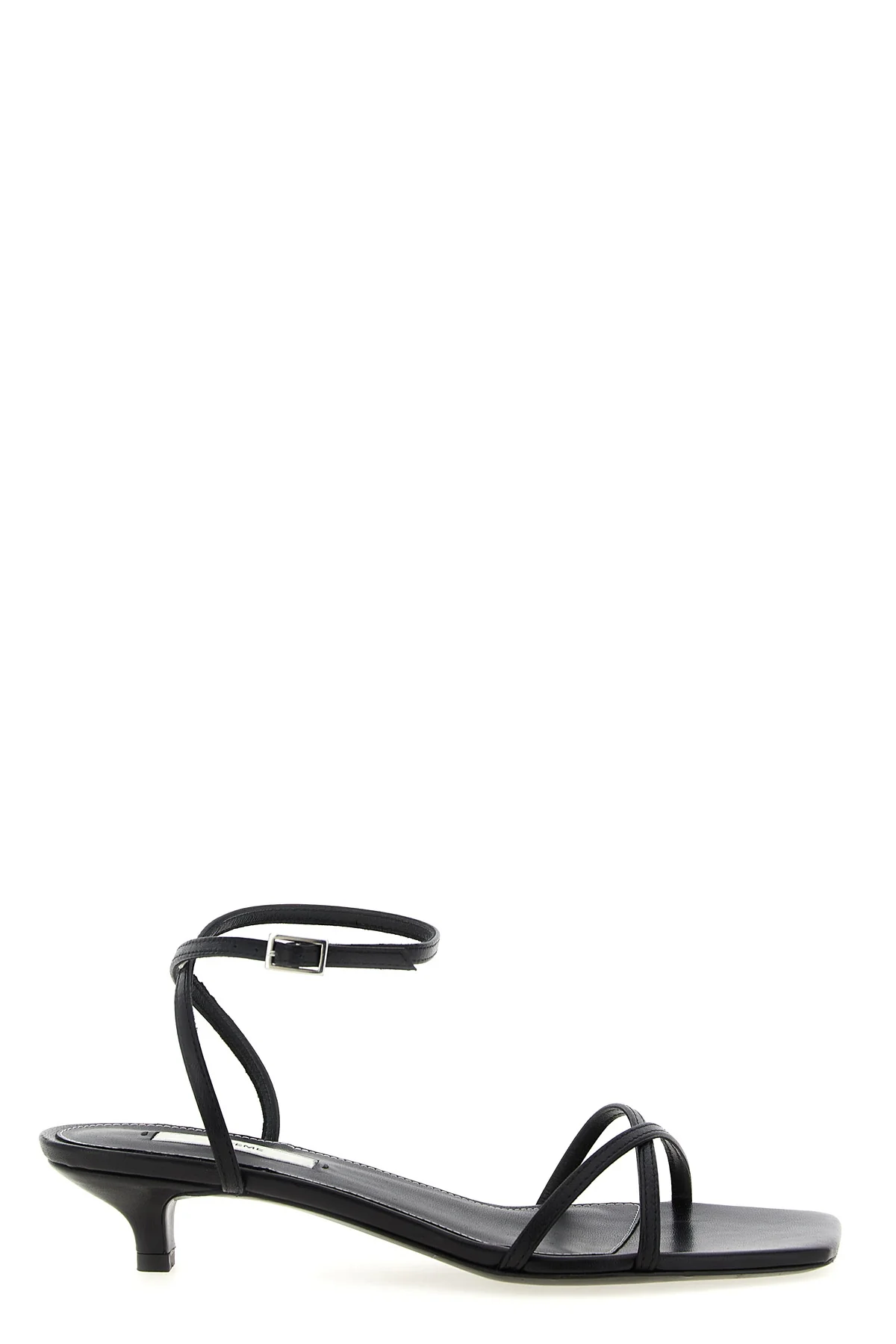 letaher crossover leather sandals