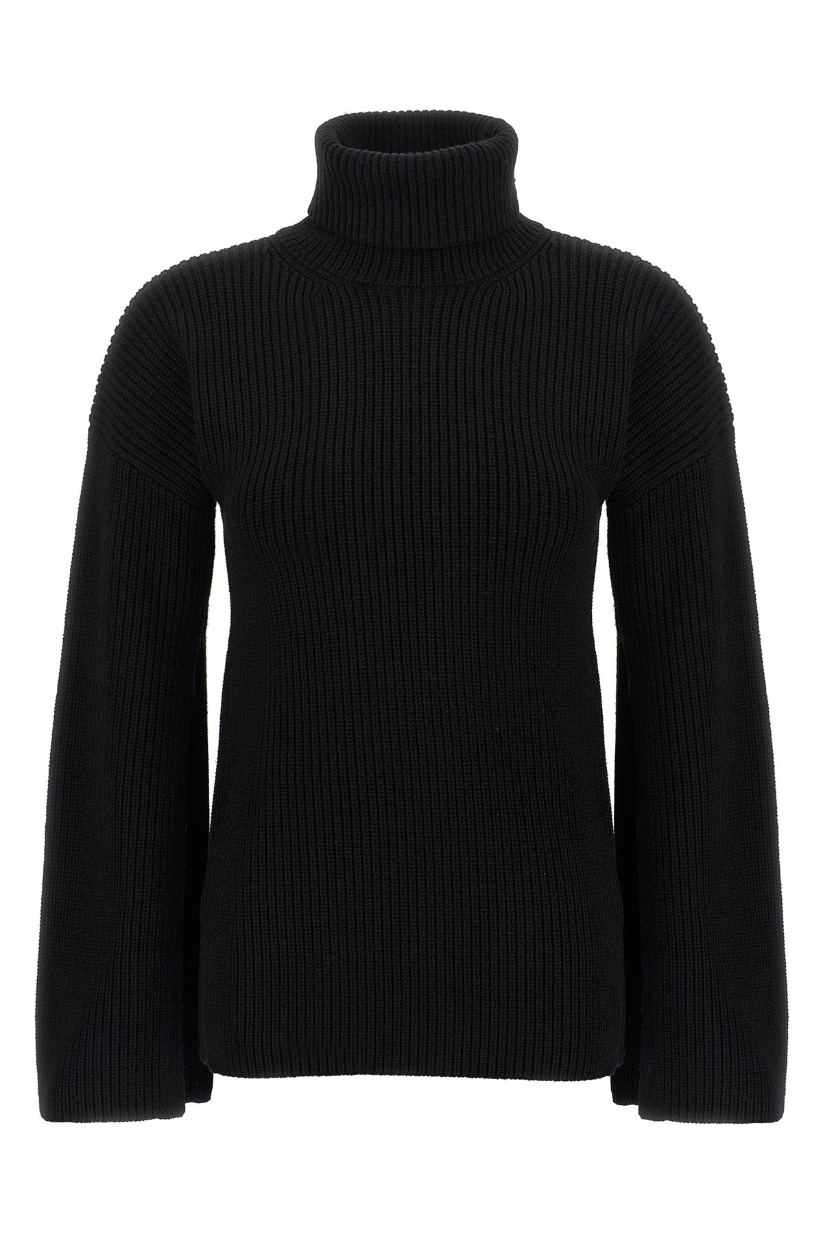 TOTEME XS ribbed wool turtleneck sweater