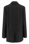 blazer in lightweight mélange flannel