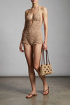 1969 shoulder bag in natural raffia
