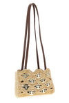 1969 shoulder bag in natural raffia