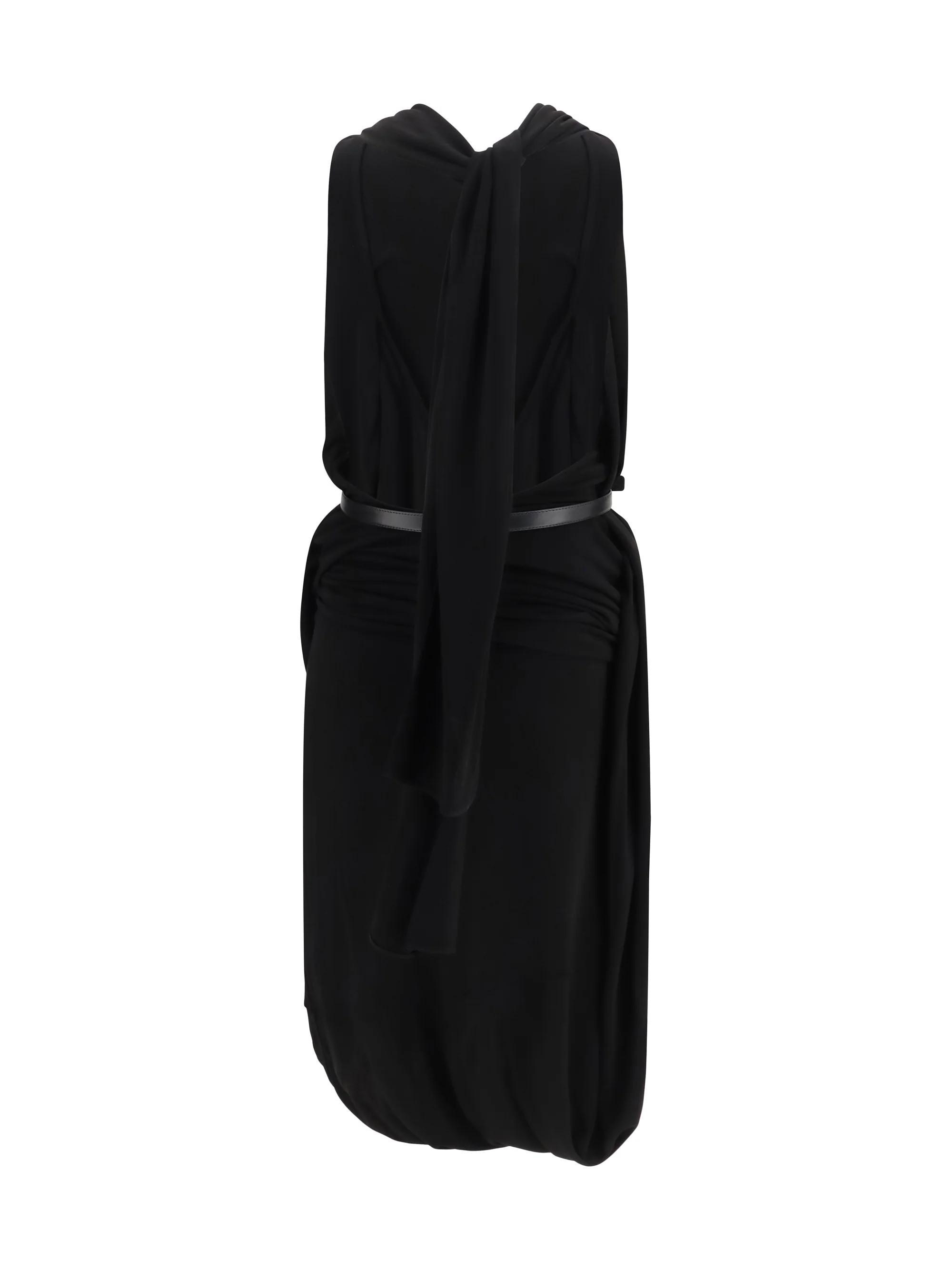 LOEWE 36 draped viscose dress