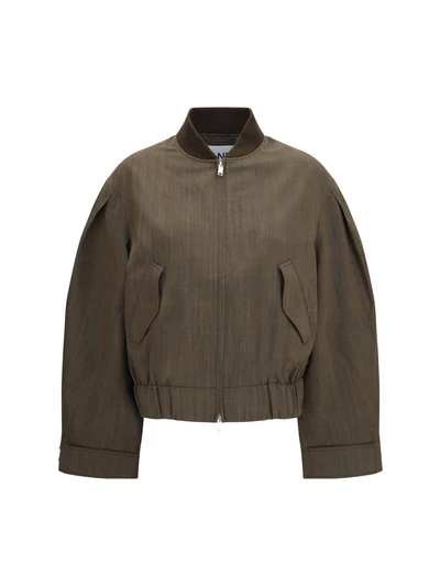lightweight wool bomber jacket