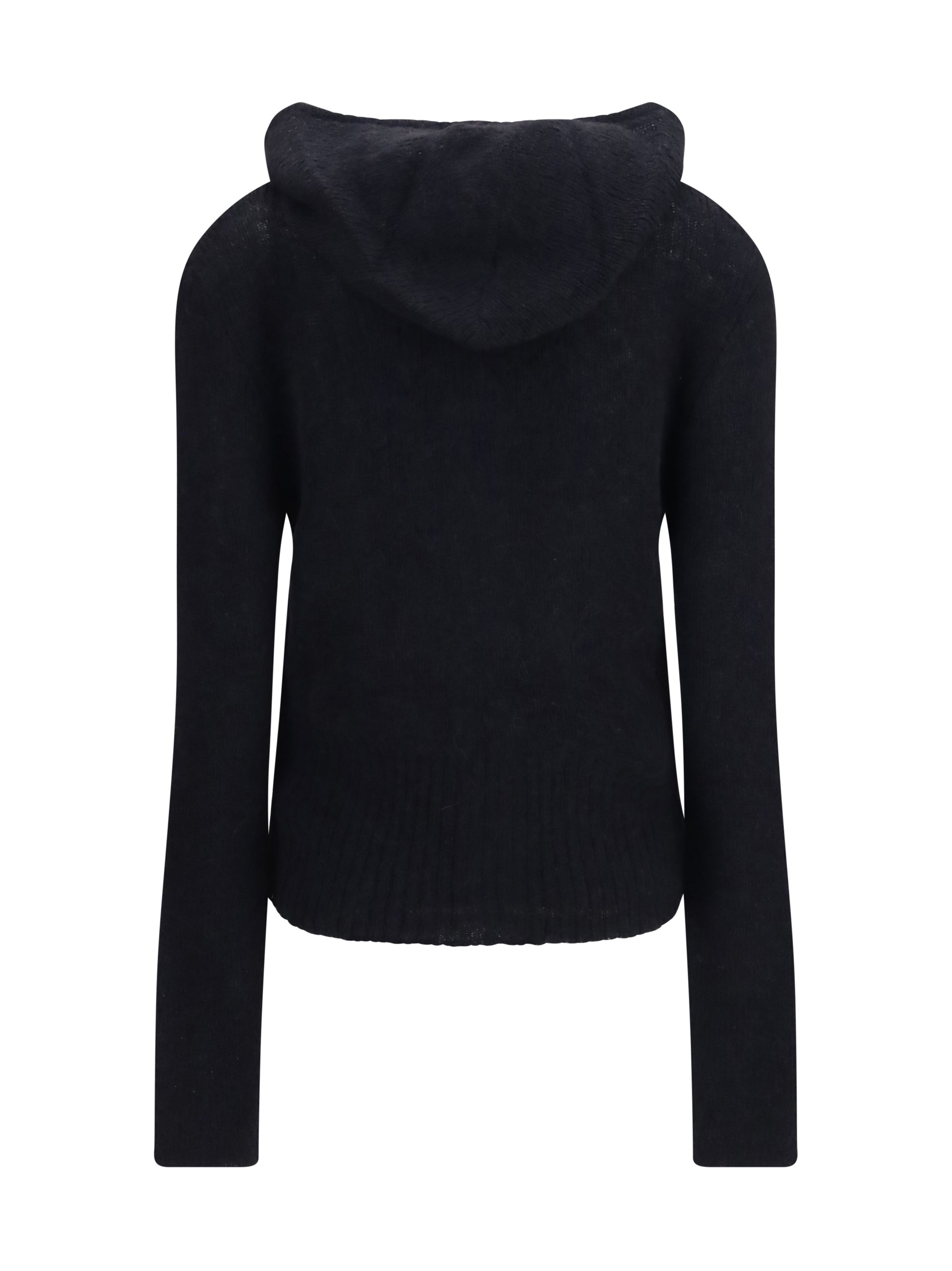 OUR LEGACY 36 alpaca-blend zip-up hoodie