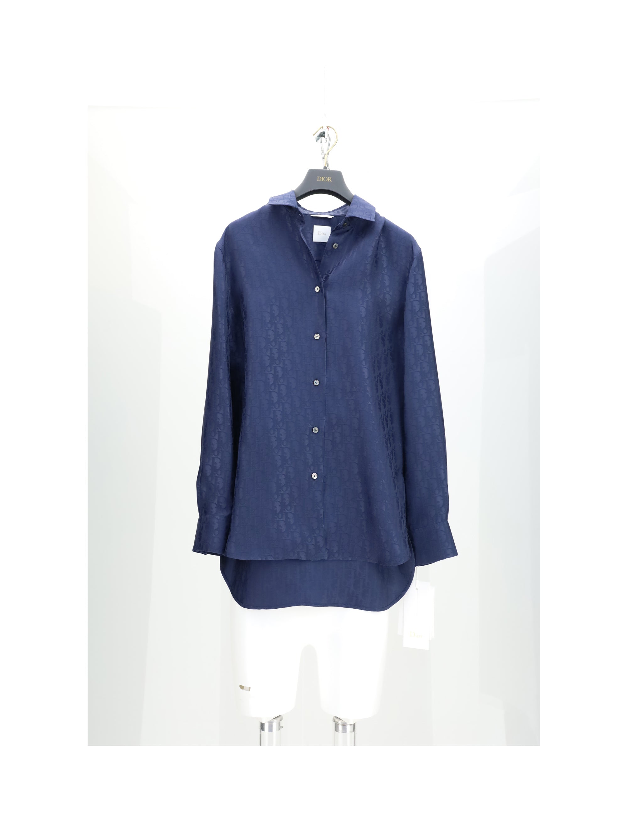 DIOR 36 shirt oblique ton sur ton