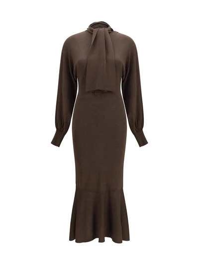 losange knit dress