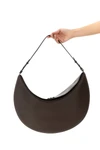 le sac ovalo leather shoulder bag