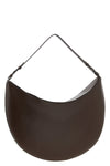 le sac ovalo leather shoulder bag