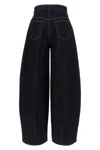 high-waist cotton denim le de-nimes ovalo jeans