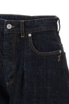 high-waist cotton denim le de-nimes ovalo jeans