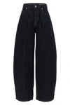 high-waist cotton denim le de-nimes ovalo jeans