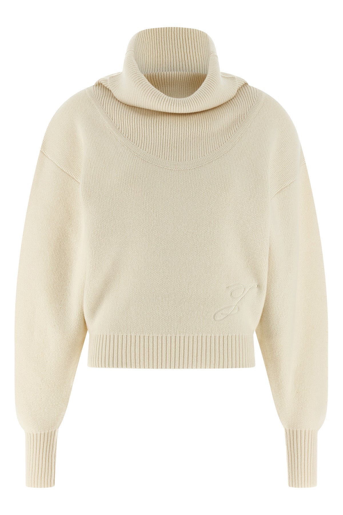 JACQUEMUS 34 la maille pallone virgin wool and heavy cashmere sweater