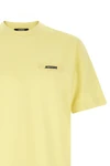 the jacquemus le t-shirt gros-grain t-shirt