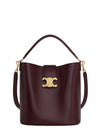 Louise Medium Leather Bucket Bag